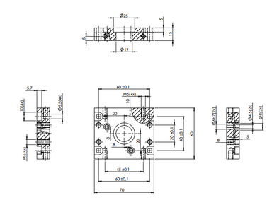 2D Fertigungszeichnung